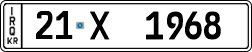 21 - X 1968