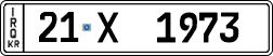 21 - X 1973